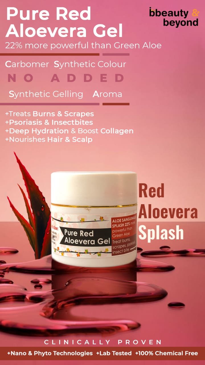 Pure Red Aloevera Gel